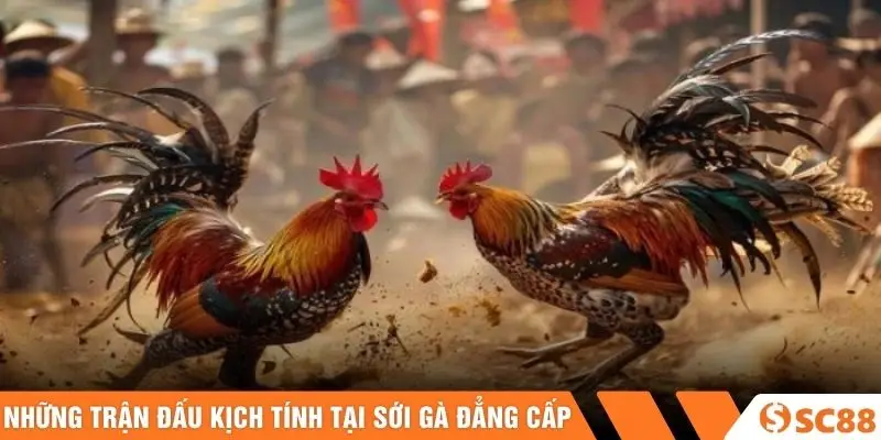 Những trận đấu kịch tính tại sới gà đẳng cấp Những trận đấu kịch tính tại sới gà đẳng cấp